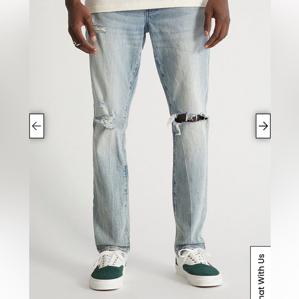 PacSun Skinny Comfort Distressed Jeans